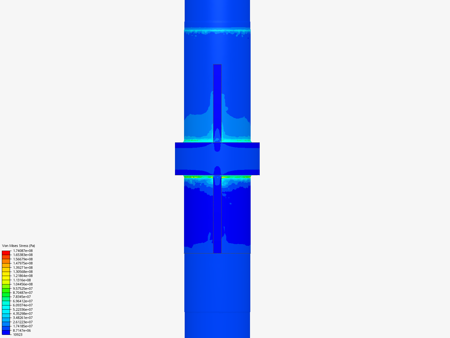 Shaft FEA analysis image