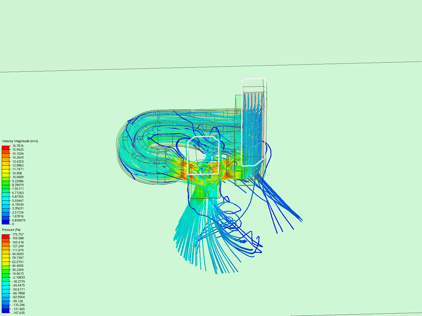 Prusa MK4 Bi-Directional Fan Duct by creamywhite | SimScale