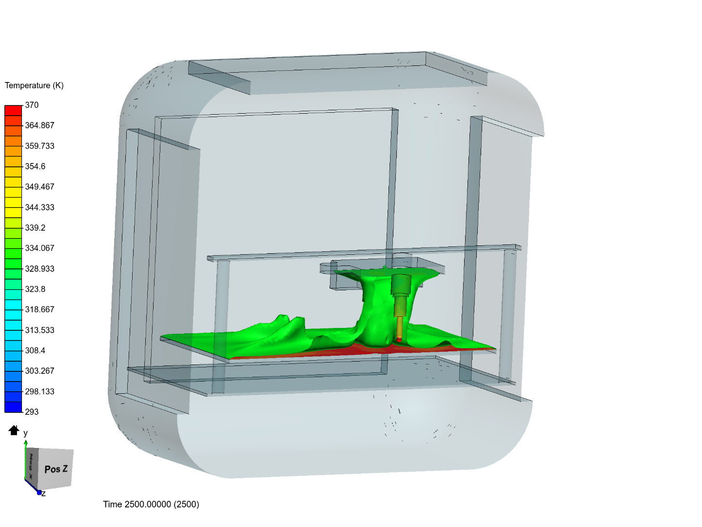 Natural Convection Heat Transfer in a 3D Printer image