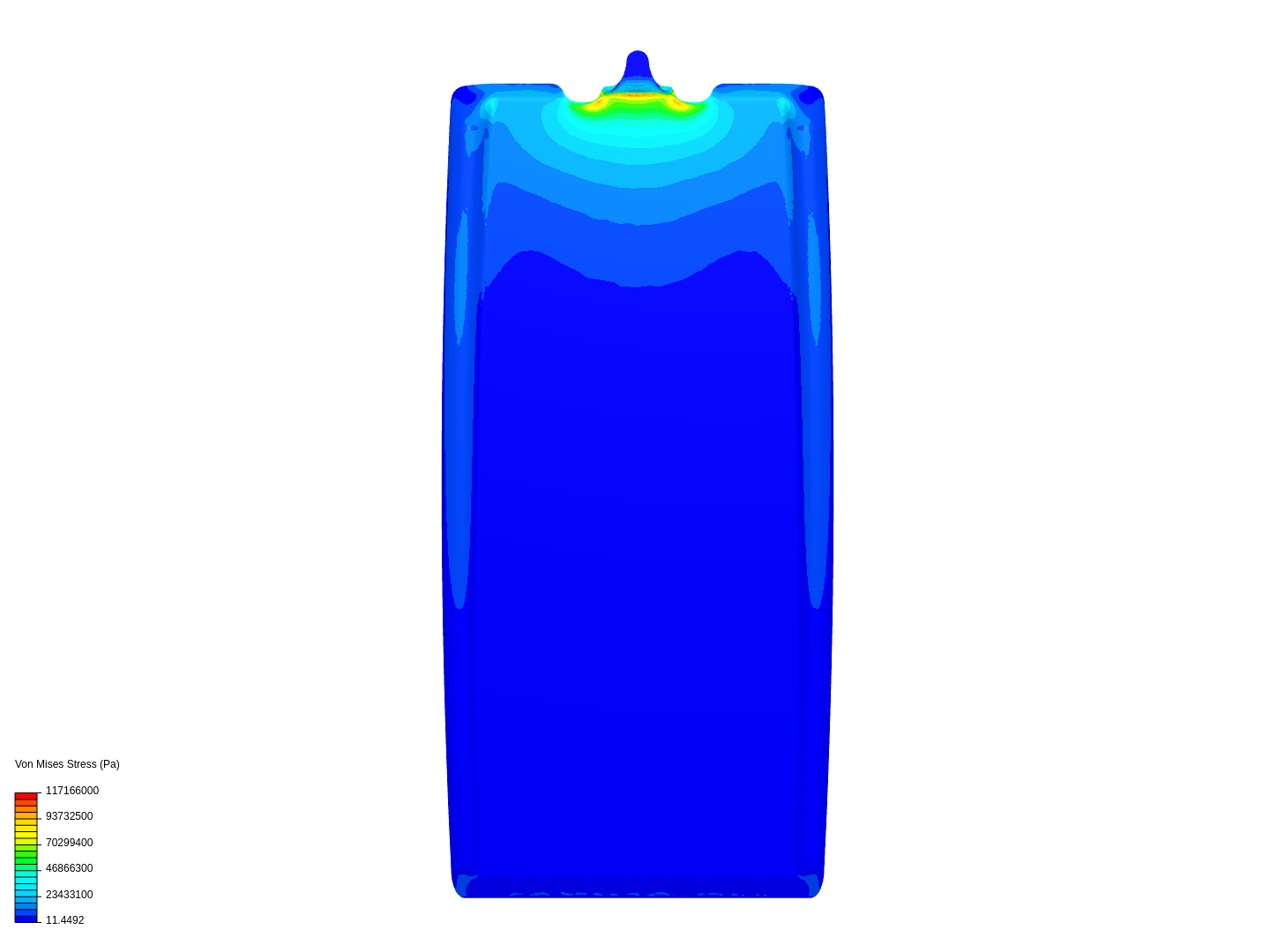 Hook Bend test by daniel_mckee | SimScale