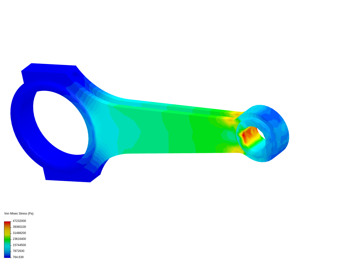 Tutorial 1 Connecting rod stress analysis by davidlin SimScale