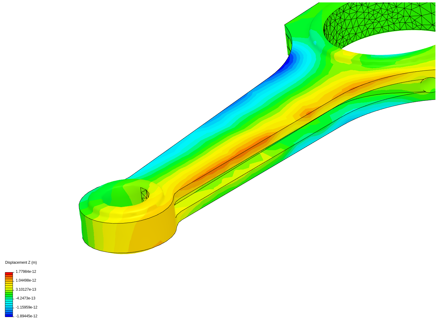 Tutorial 1 Connecting rod stress analysis by davidpersson SimScale