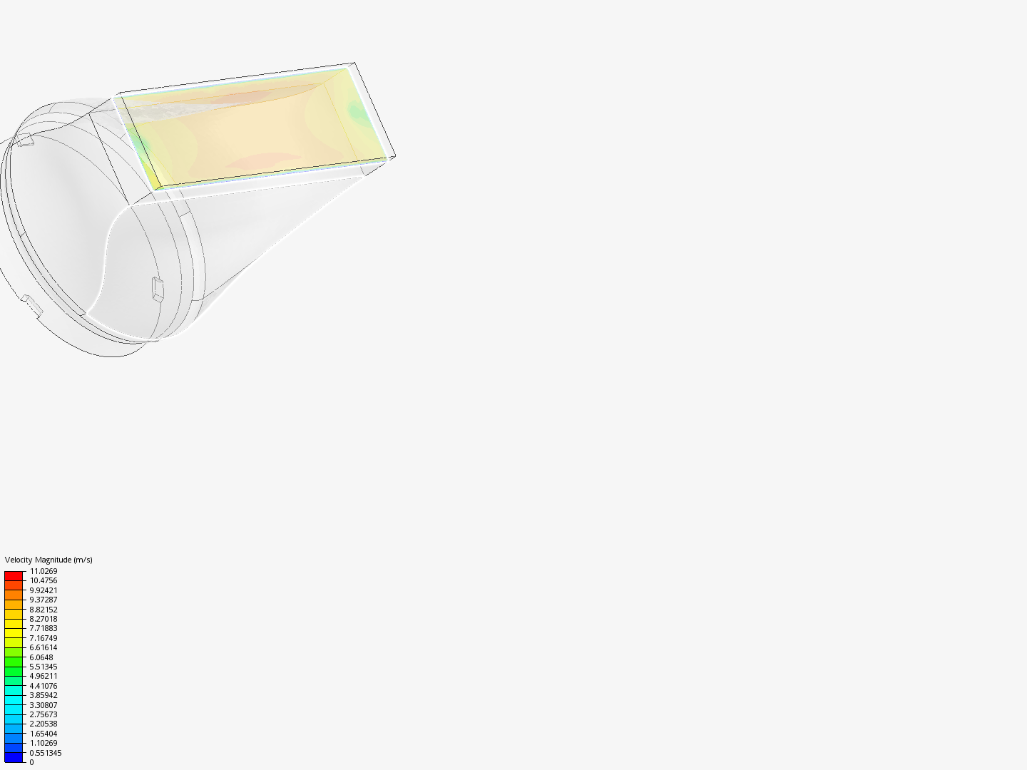 Air vent test by dcollinge | SimScale...