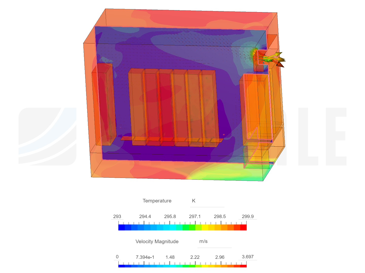 Room with Plinth Model simulation pressure thres -modified image