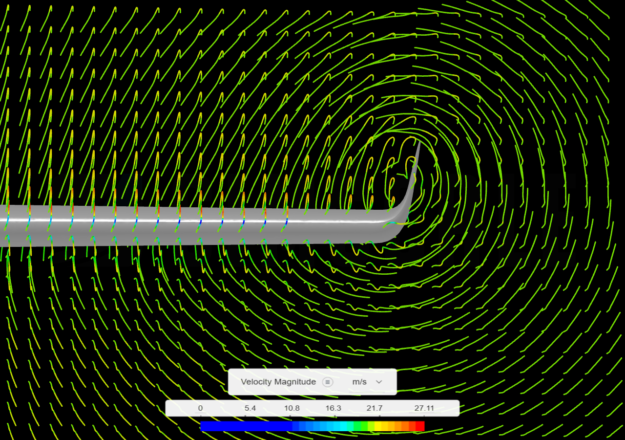 winglet con ala v2 by deltaerospace | SimScale...