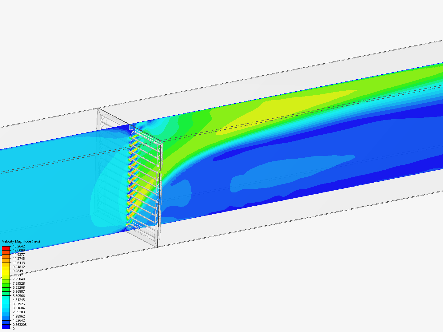 Louvre pressure drop simulation by designuser | SimScale...