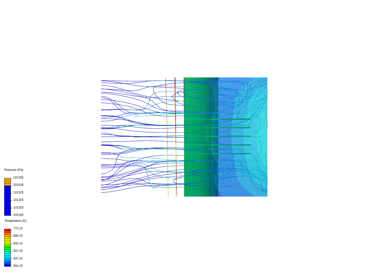 Tube - fin heat exchanger image