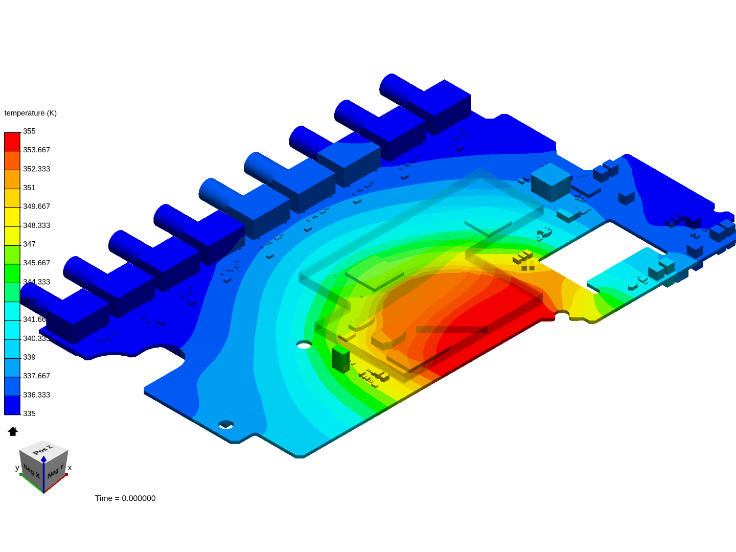 PCB Board - Thermal Analysis image