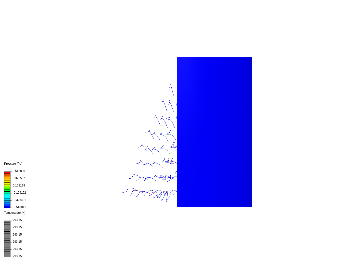 Rotating cylinder heat loss image