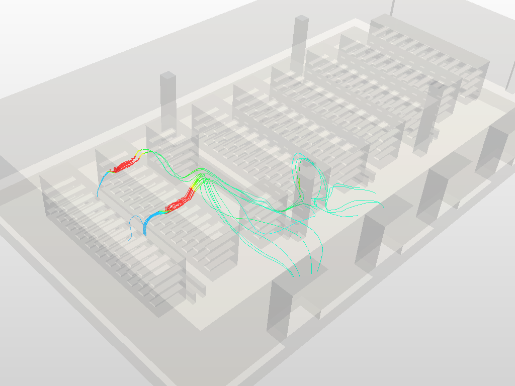Airflow in a Data Center to Evaluate Ventilation image