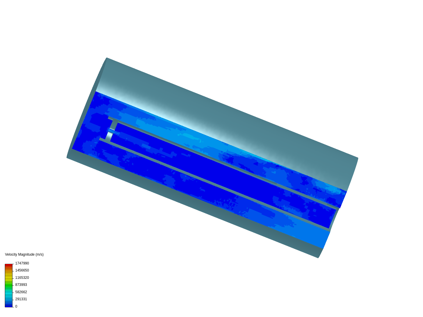 Flow simulation trial by donvic | SimScale...