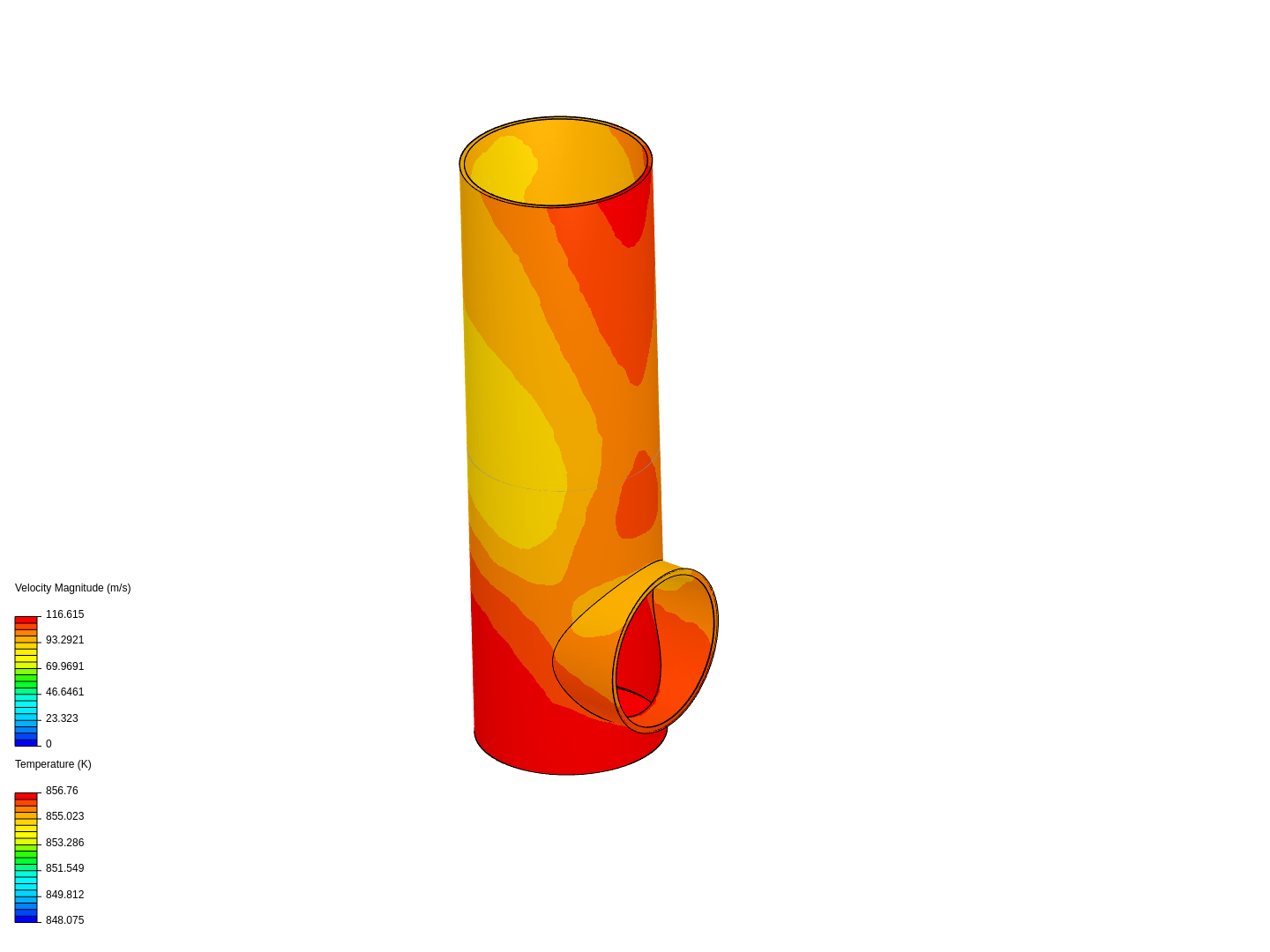 Tutorial: Stack Heat Exchange by drouthier | SimScale