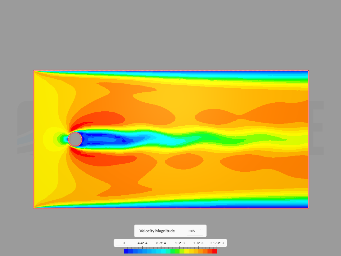 Flow around a circular cylinder 2 by e0493739 | SimScale