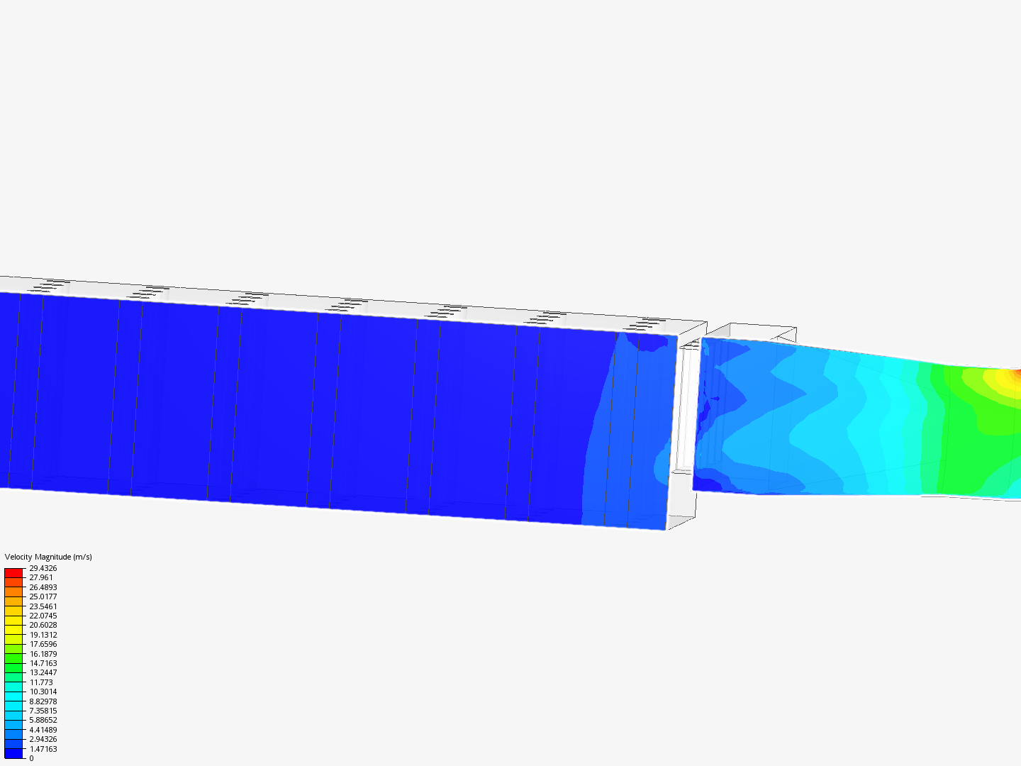 Flue gas channel by efranziskus | SimScale