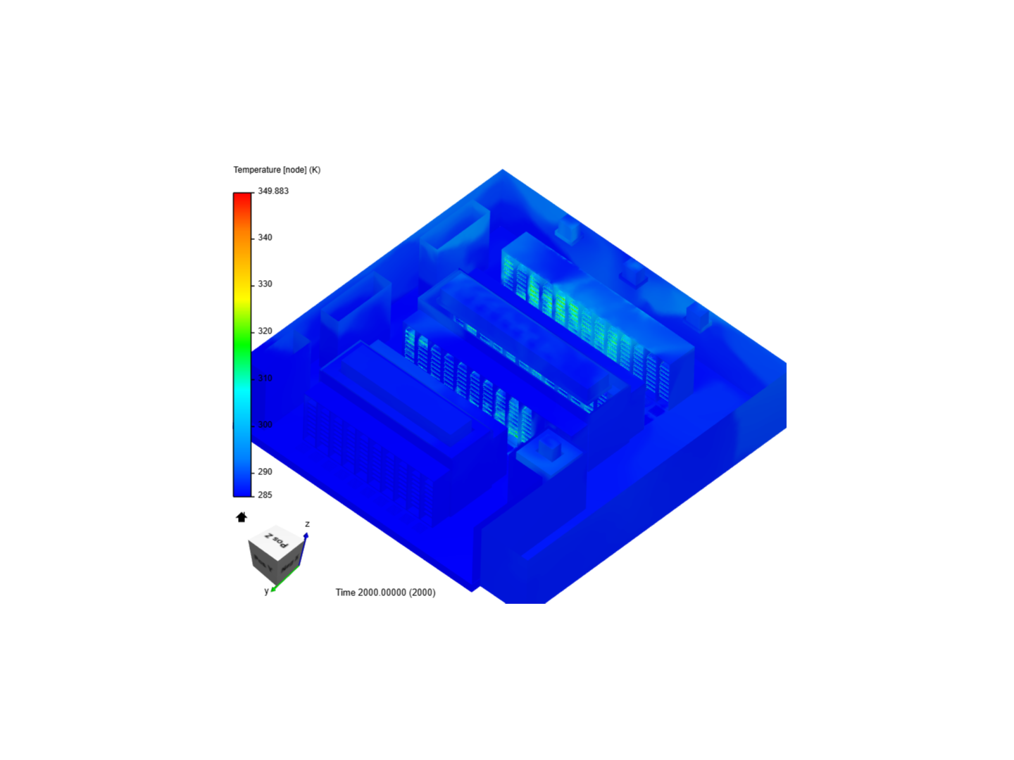 data center cfd -EndaleT by endutem2015 | SimScale...
