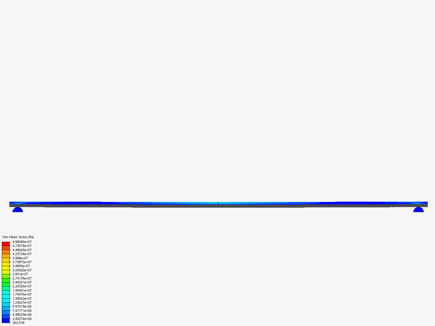 Aluminum tube deflection test by eraaj | SimScale