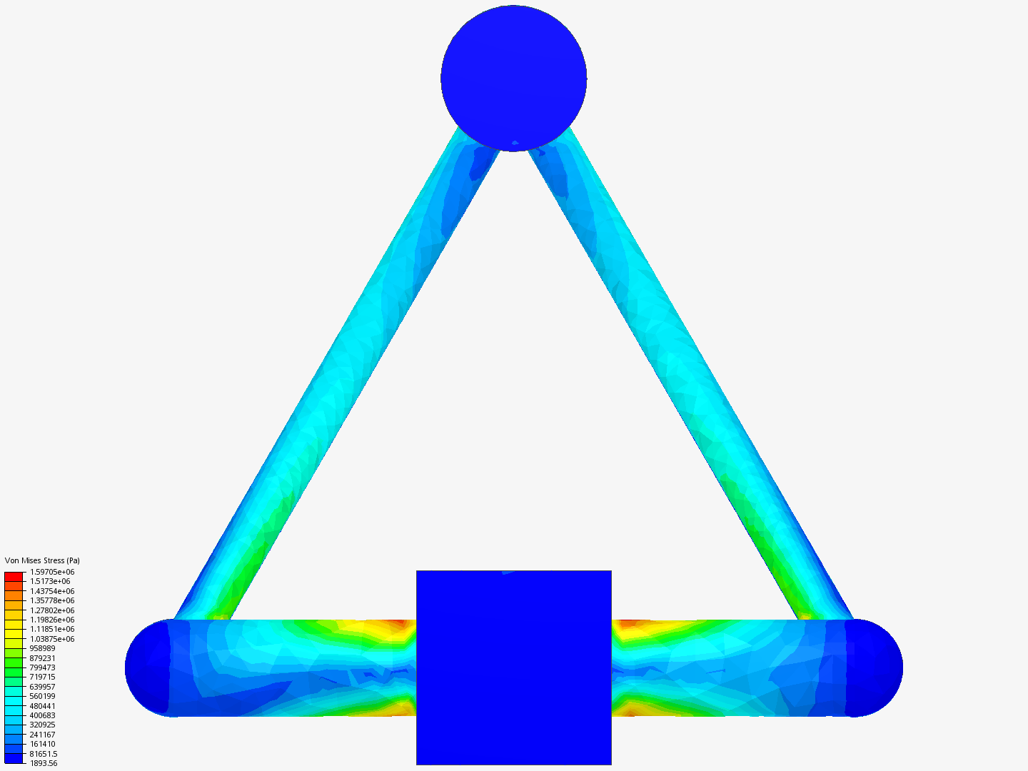 Tutorial - Linear static analysis of a crane by esolorzano_her | SimScale