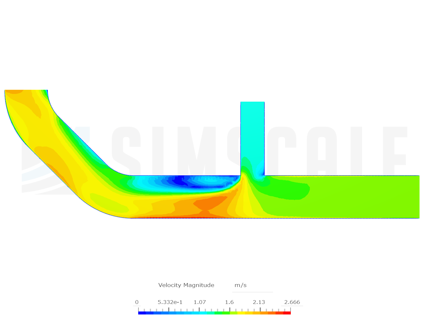 Tutorial 2: Pipe junction flow by eyamamoto | SimScale