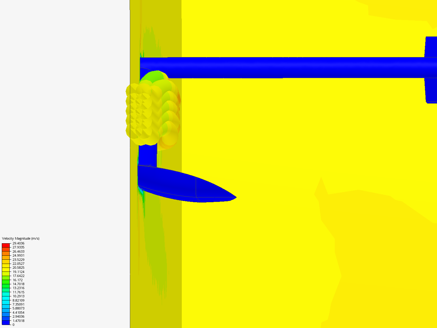 Rear wing with fin by f4354c2f547f4b SimScale