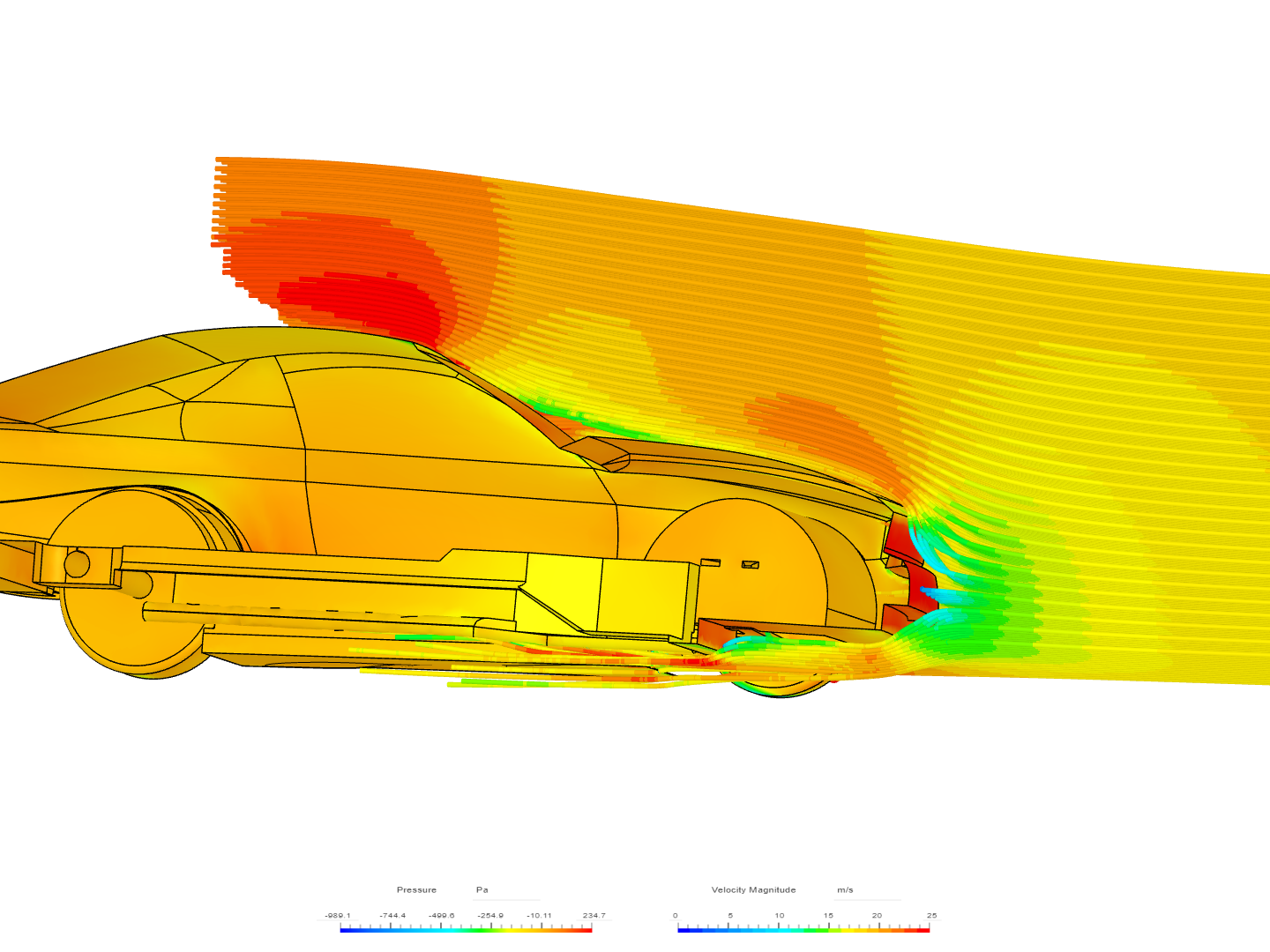Incompressible CFD simulation over a vehicle by fairhart ...