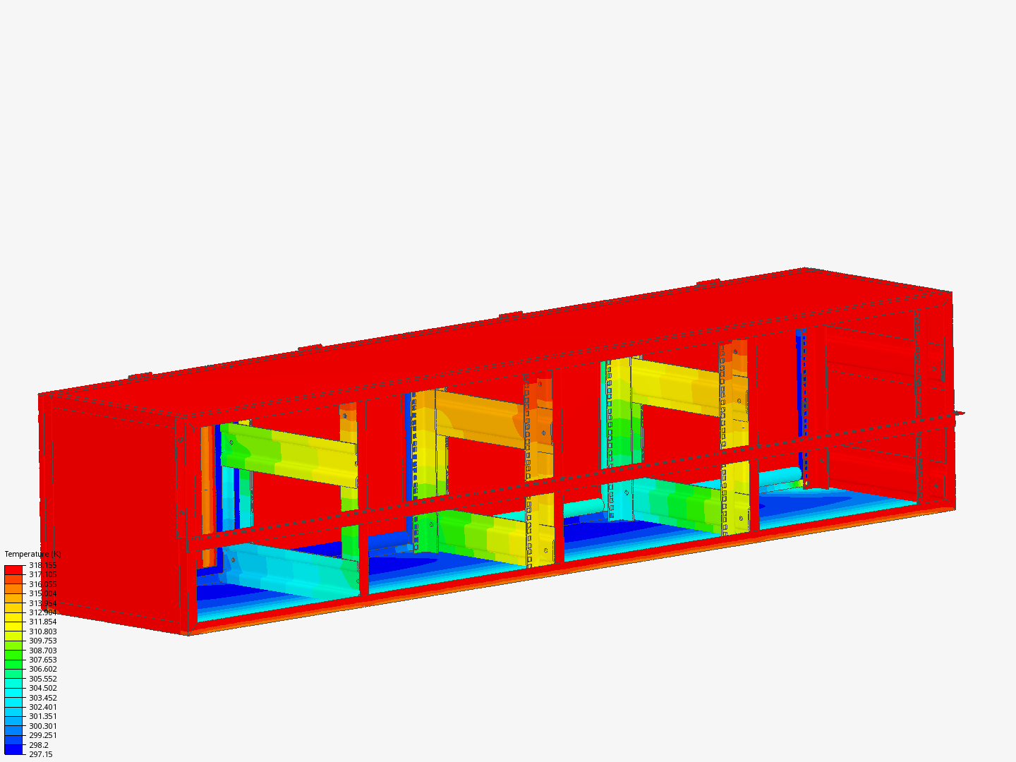 Rack thermal analysis by faizan1941996 | SimScale