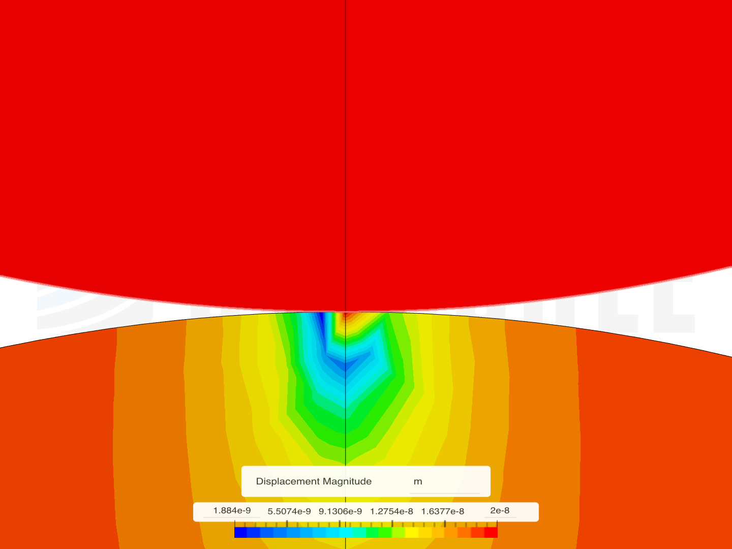Test 1 indentation by fbosson | SimScale