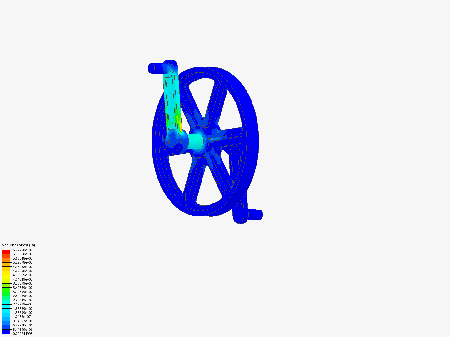 Simulation of a Crank Assembly - Copy image