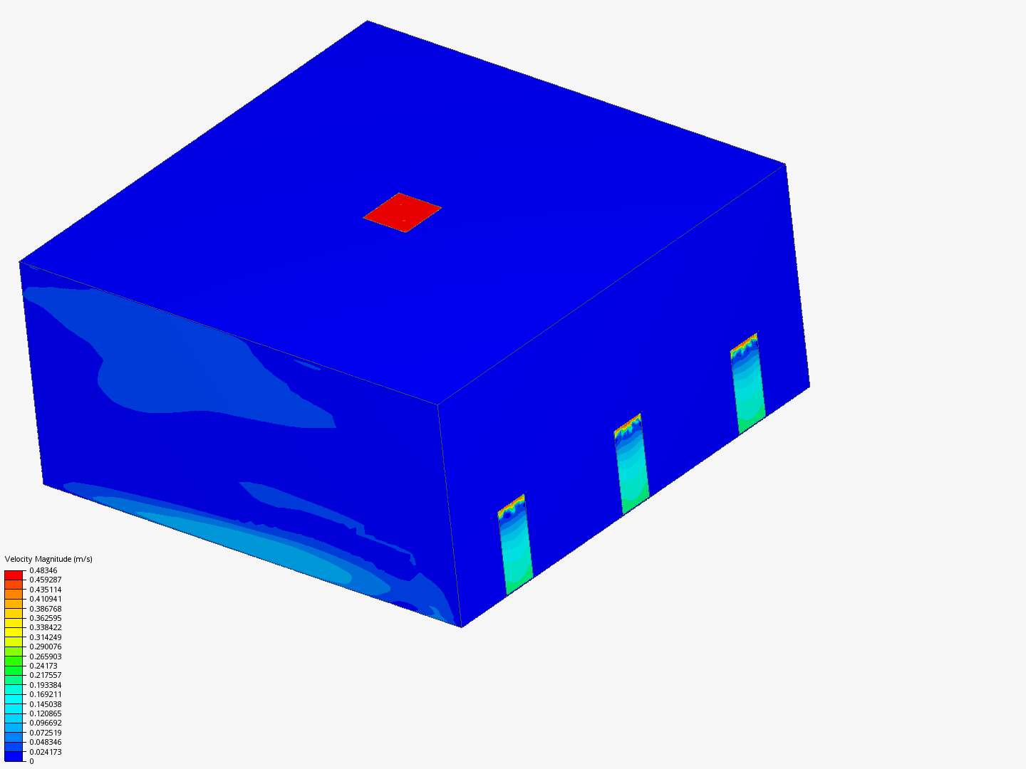 Simulation Atrium design 2.1 by fmantua | SimScale