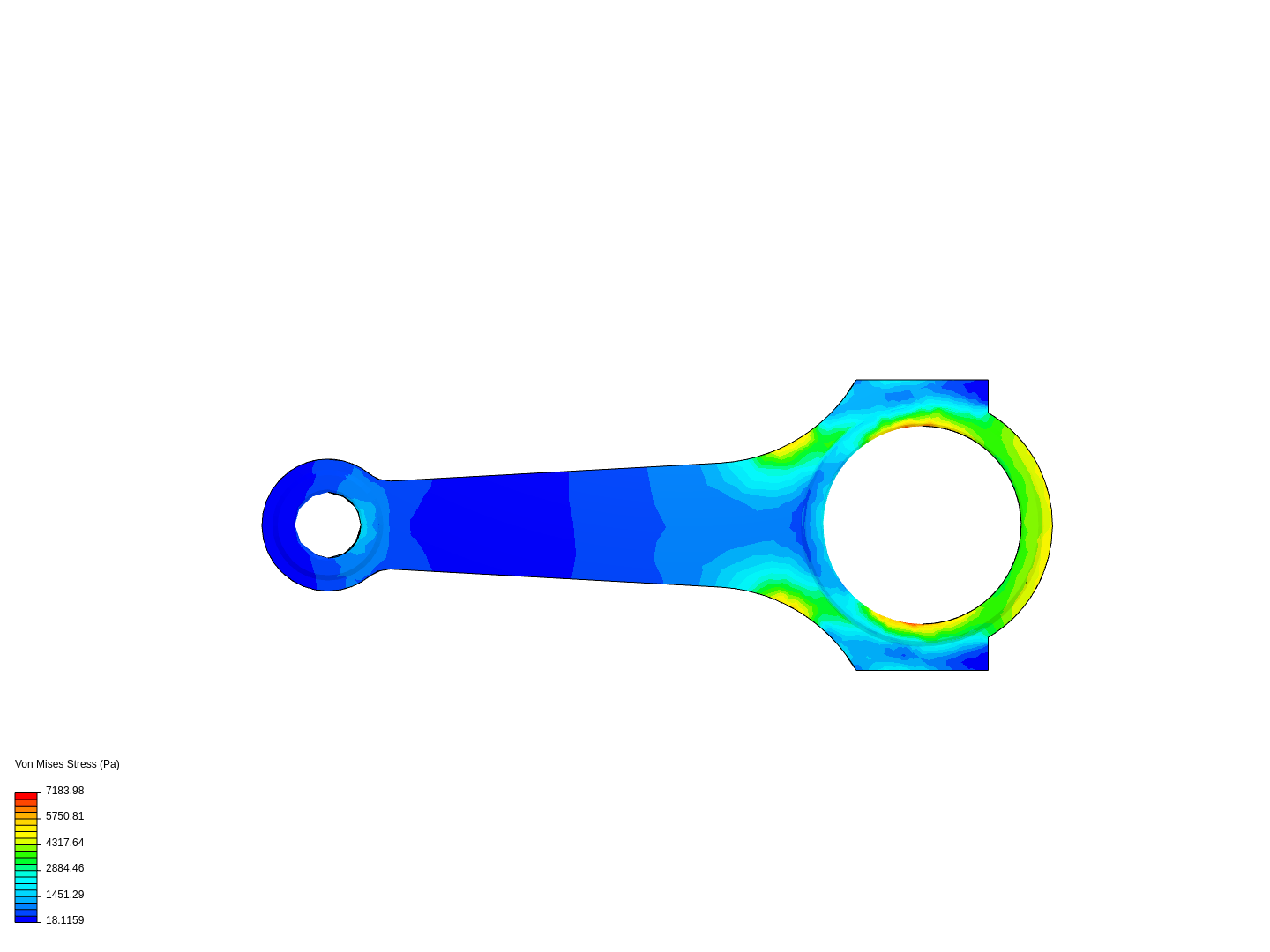Tutorial 1 Connecting rod stress analysis by fpartenza SimScale