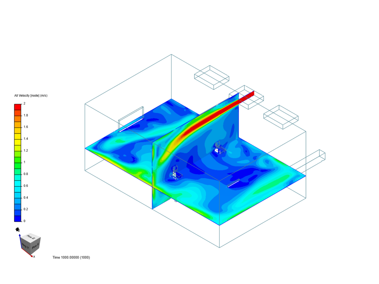 Thermal Comfort in a small conference room - HVAC Design n. 2 image