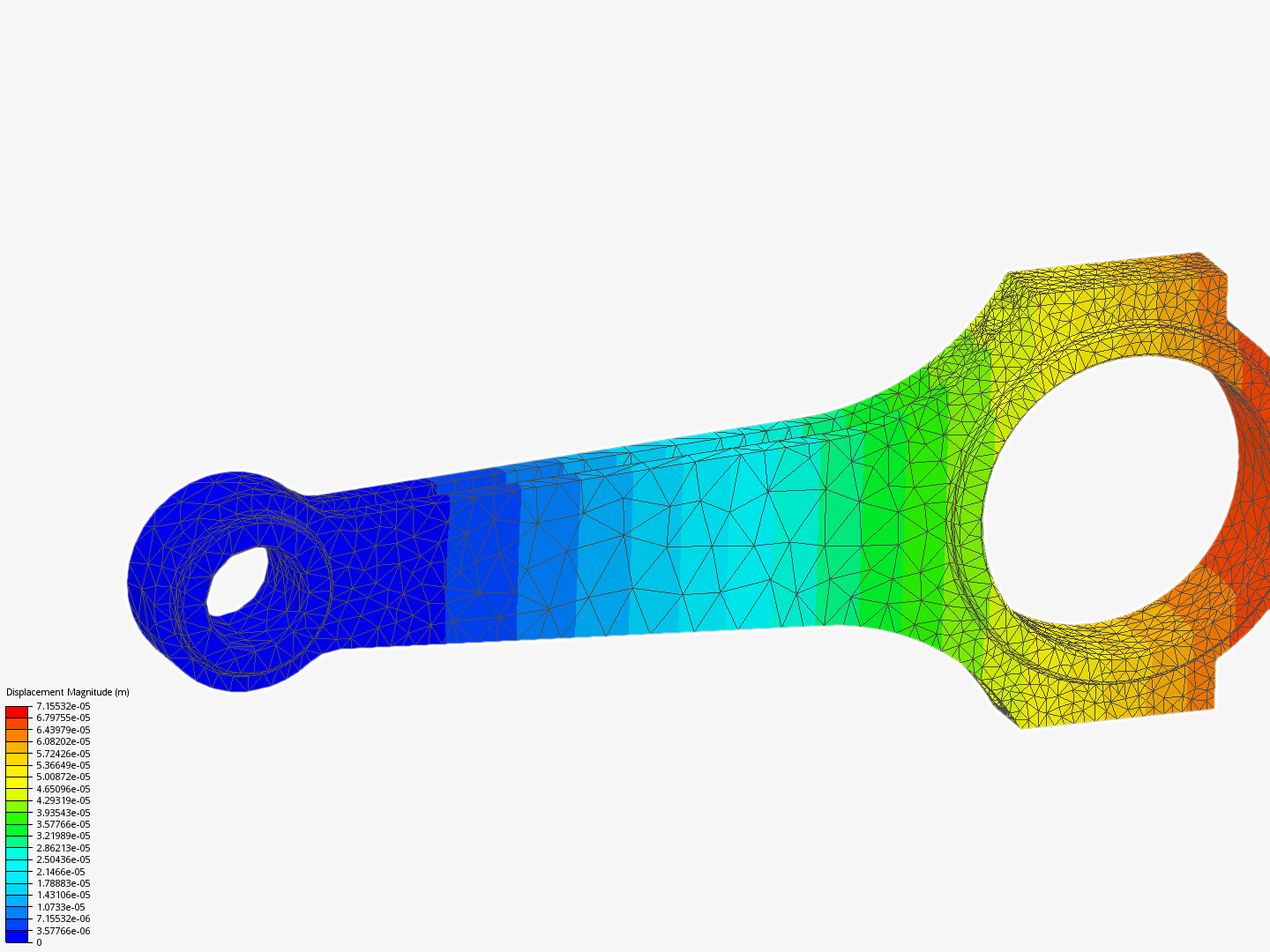 Tutorial 1: Connecting rod stress analysis by gaoshaowu