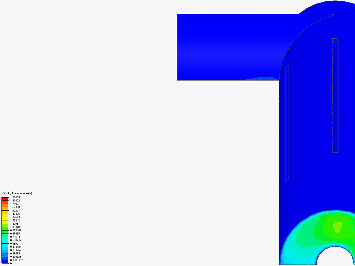 Nozzle CFD image