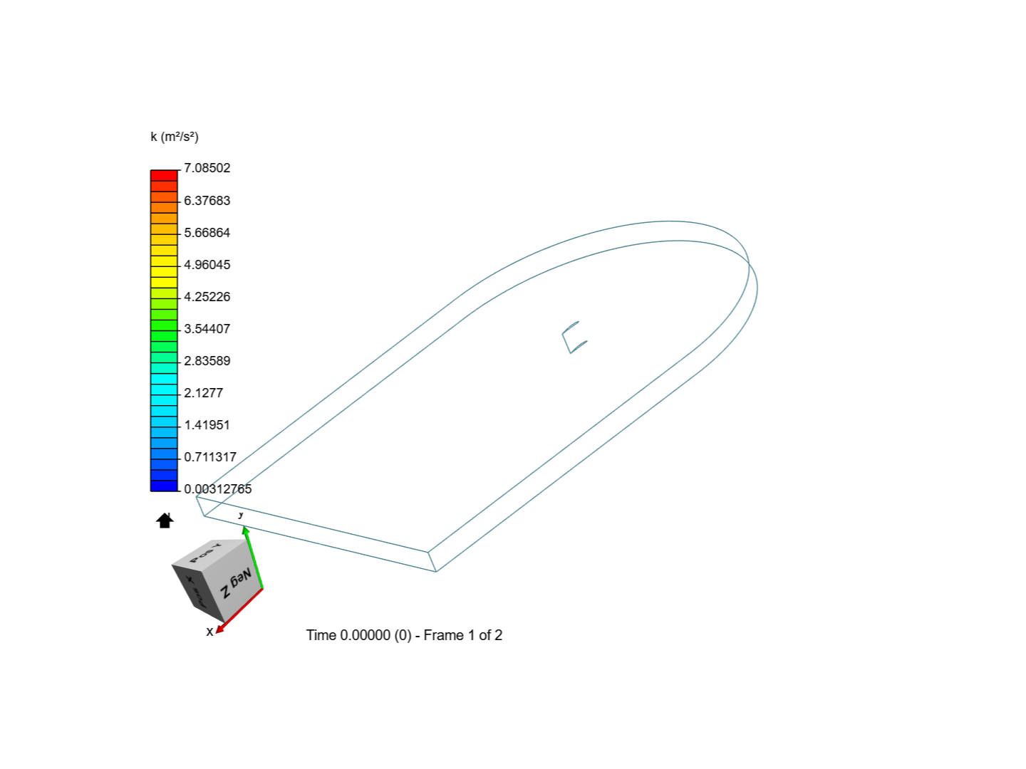 Incmpressible airfoil simulation image