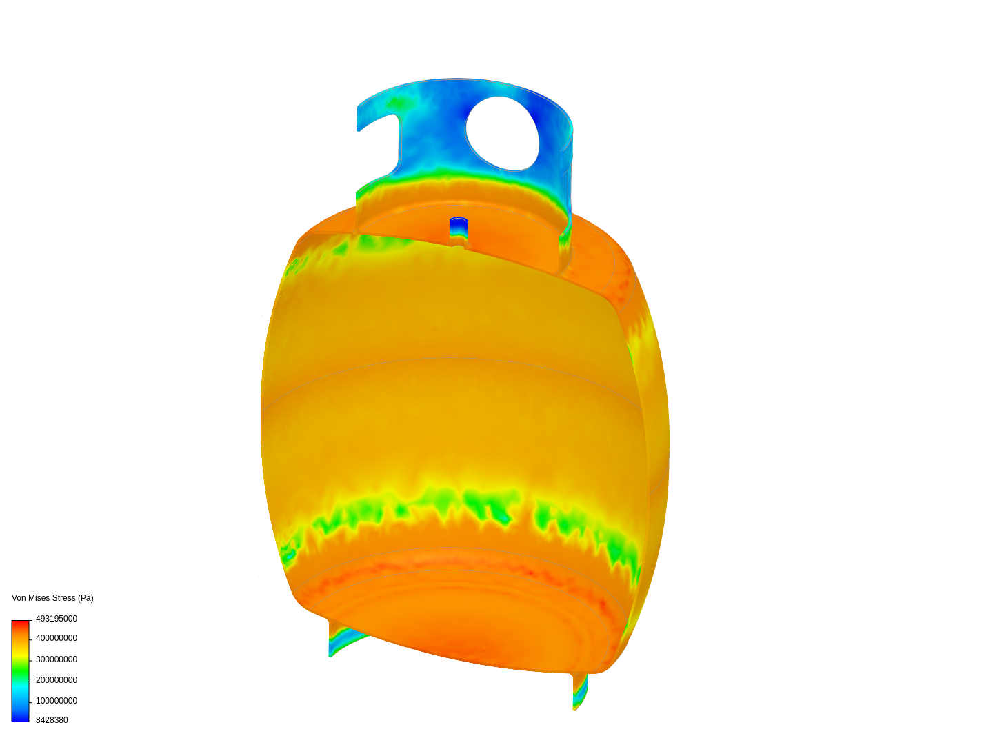 Tutorial - Structural Plastic Analysis of a Pressure Vessel image