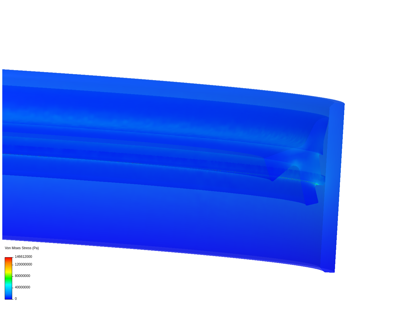 90 degree section of normal barrel and seal image