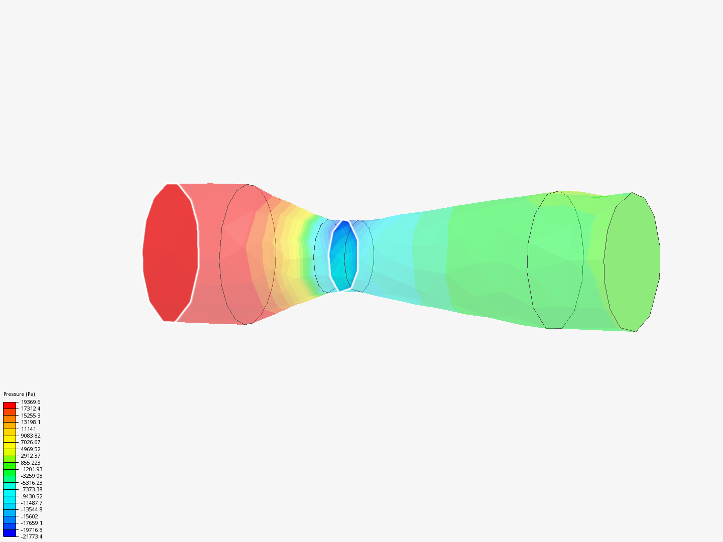 Ladesma_Venturi Meter (MatE 107) by gladesma | SimScale