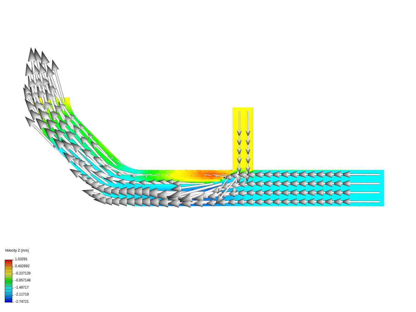 Tutorial 2: Pipe junction flow by gluxo | SimScale