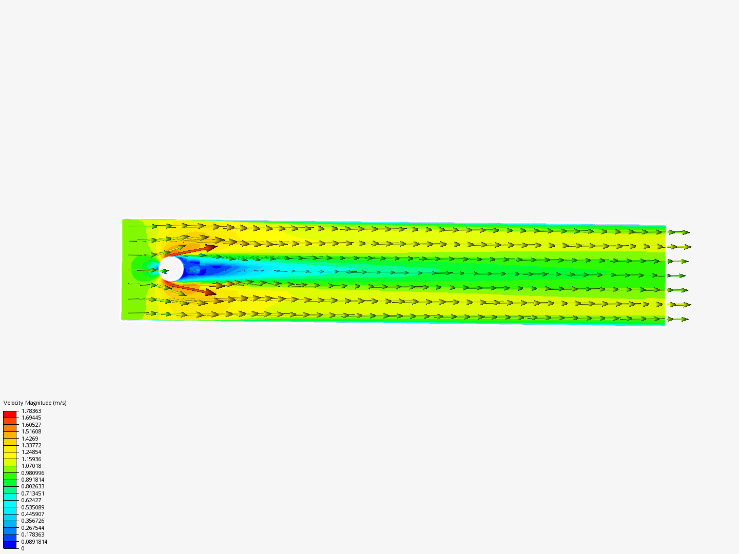Flow past cylinder by grsn1299 | SimScale