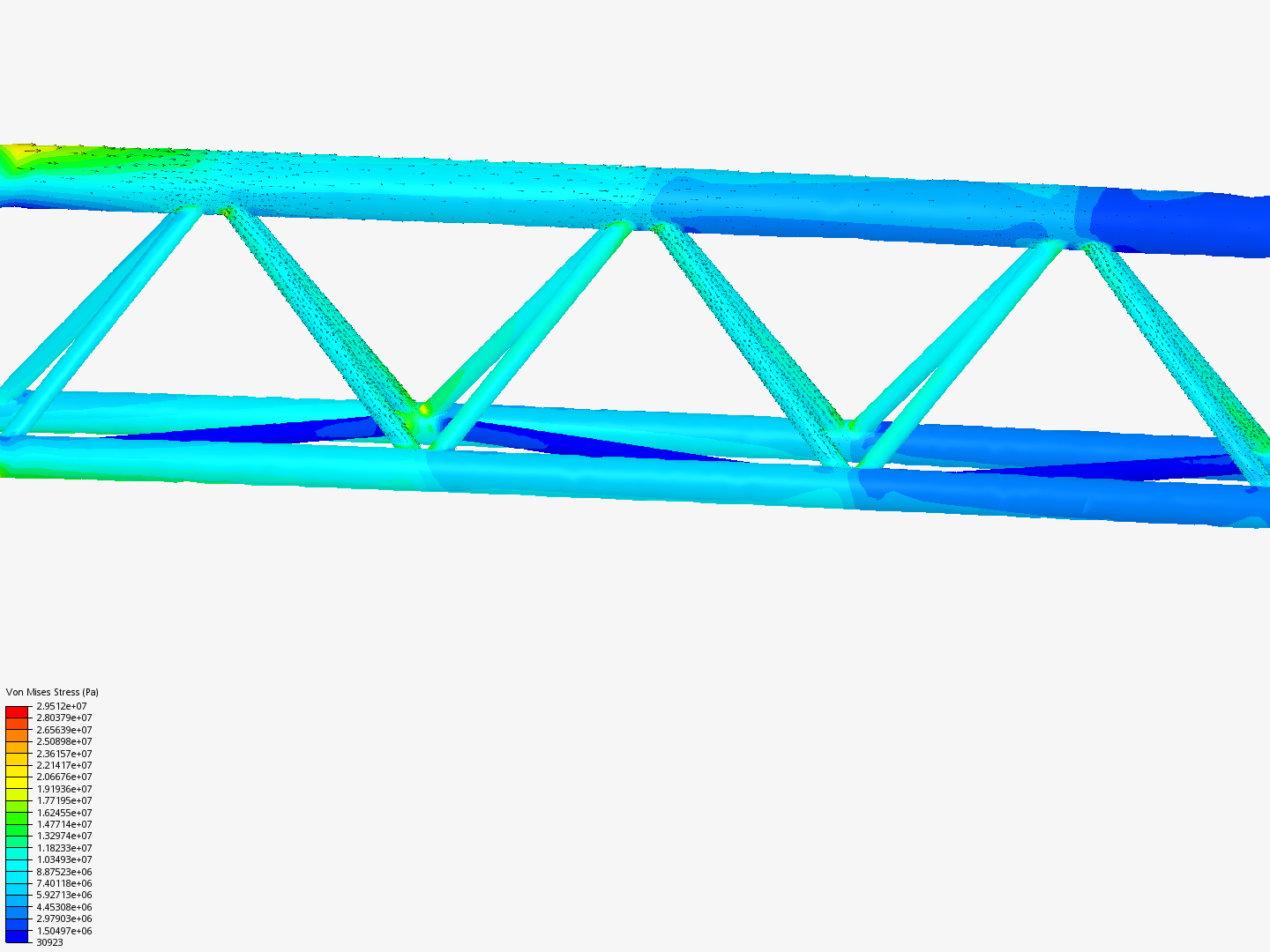 Tutorial - Linear static analysis of a crane by gsalinas_leal | SimScale