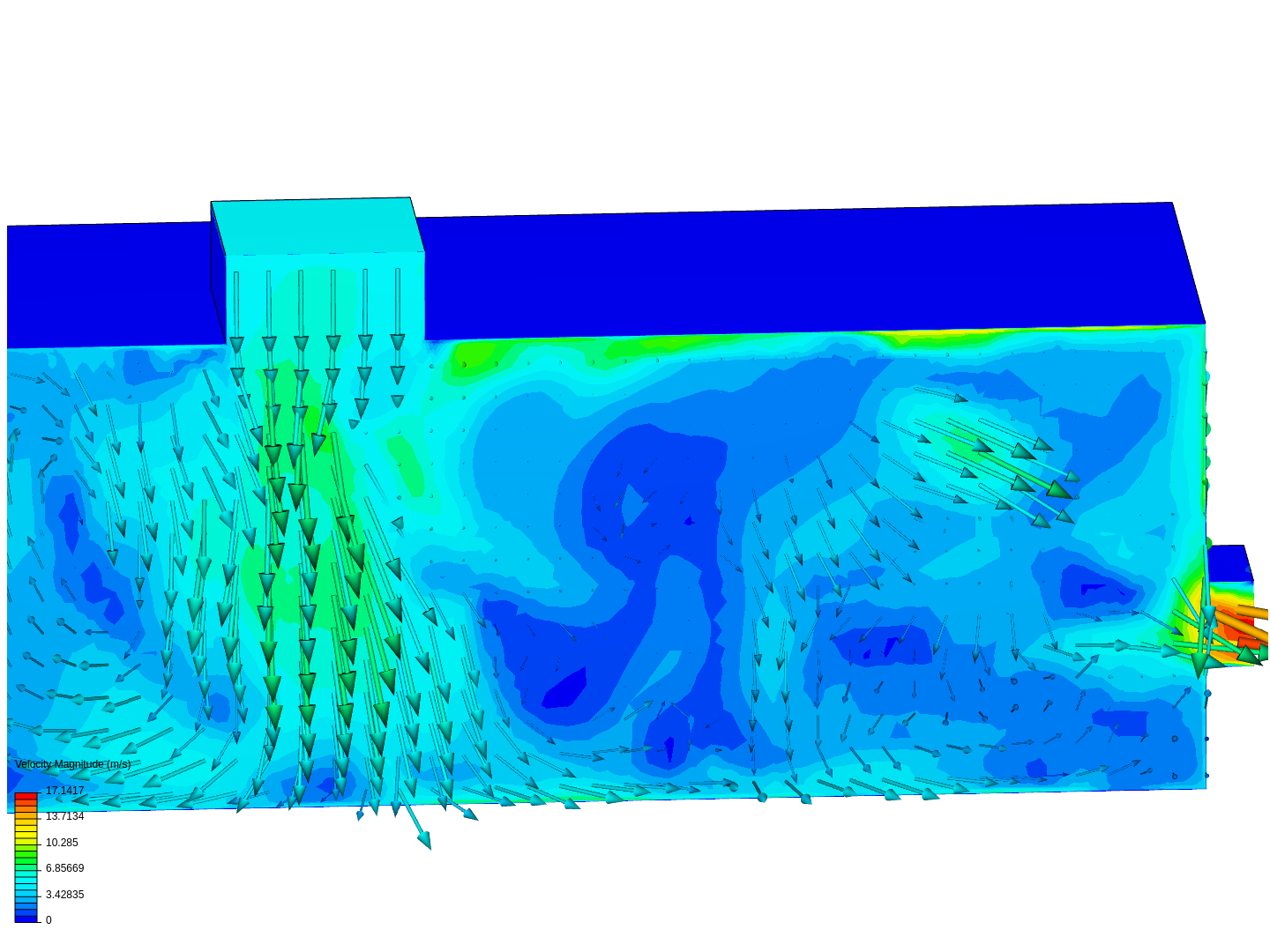 Airflow Simulation for air-conditioned room 1 image