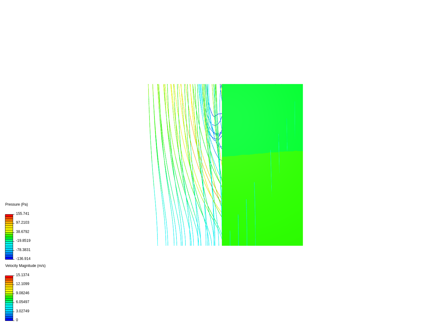 Vertical gradient image