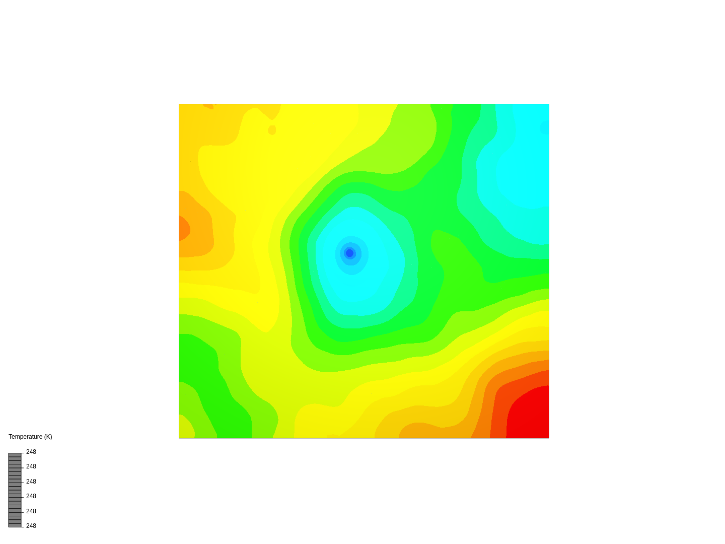 Pipe thermal simulation image