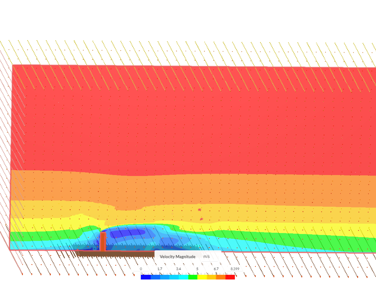 Isolated Building  Aerodynamic Analysis image