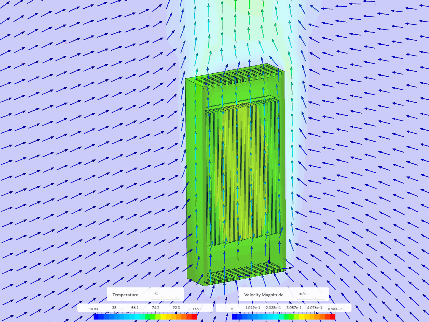 Internal Natural Convection Electronics Cooling - BH image