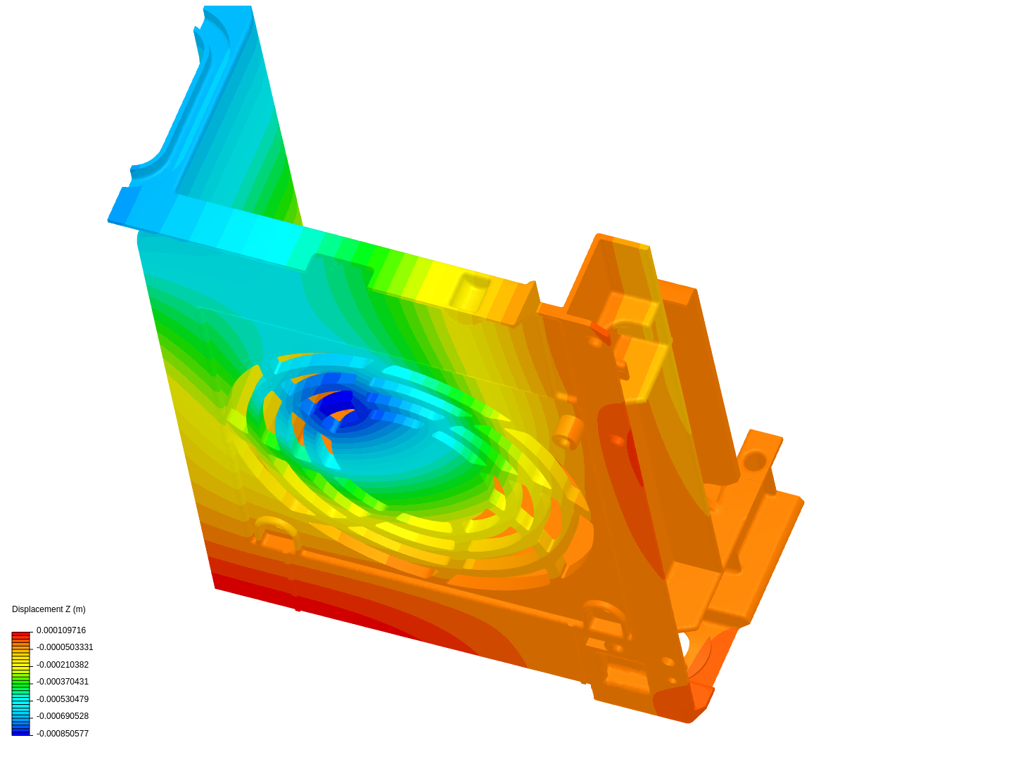 FAN Grid Deflection -2 by hocaoglufatih | SimScale