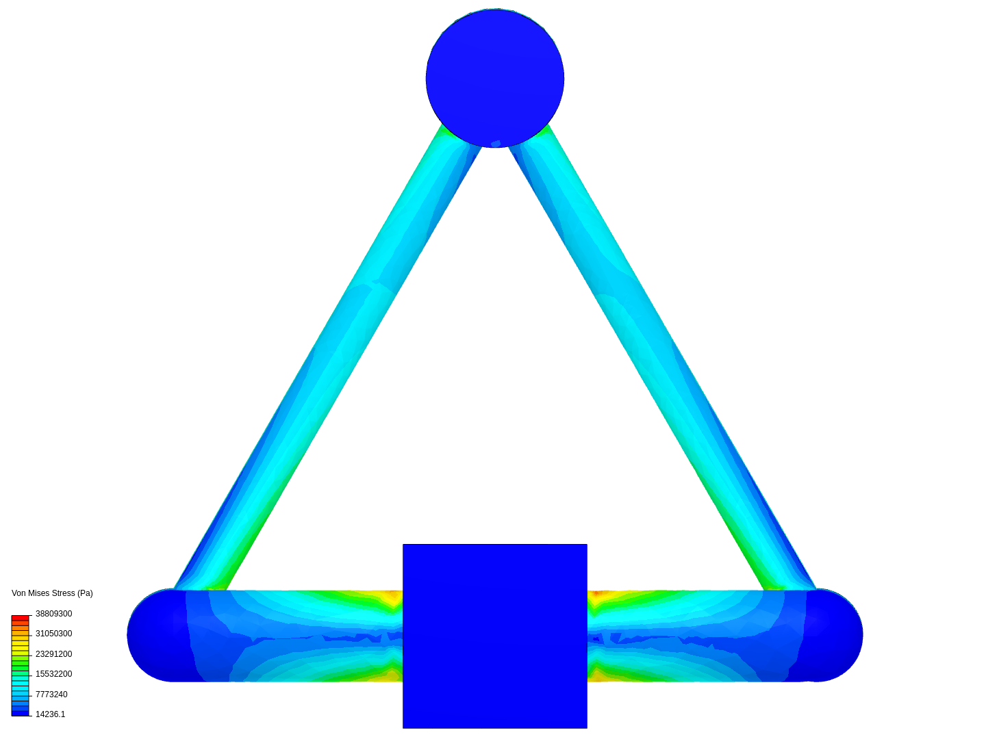 Tutorial - Linear static analysis of a crane by hyung_bae | SimScale