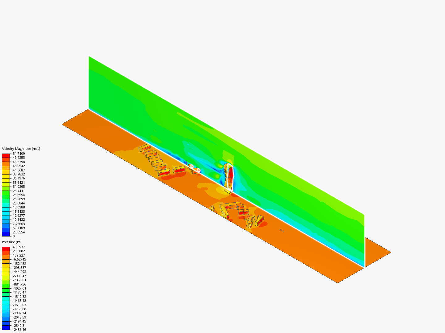 Diagrid v4 - Wind tunnel simulation image