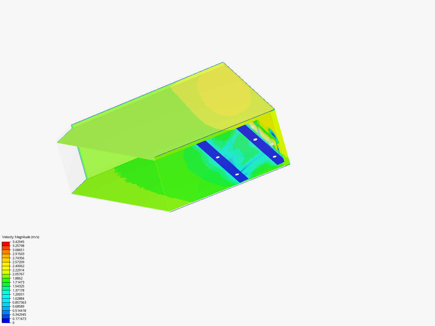 Wind simulation: South, average wind speed by imar99 | SimScale