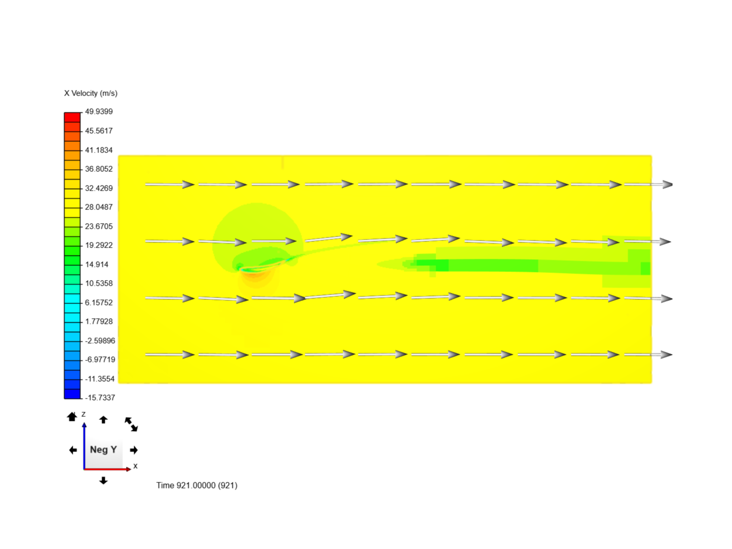 12 Degree Angle Of attack Airfoil CFD - Copy image