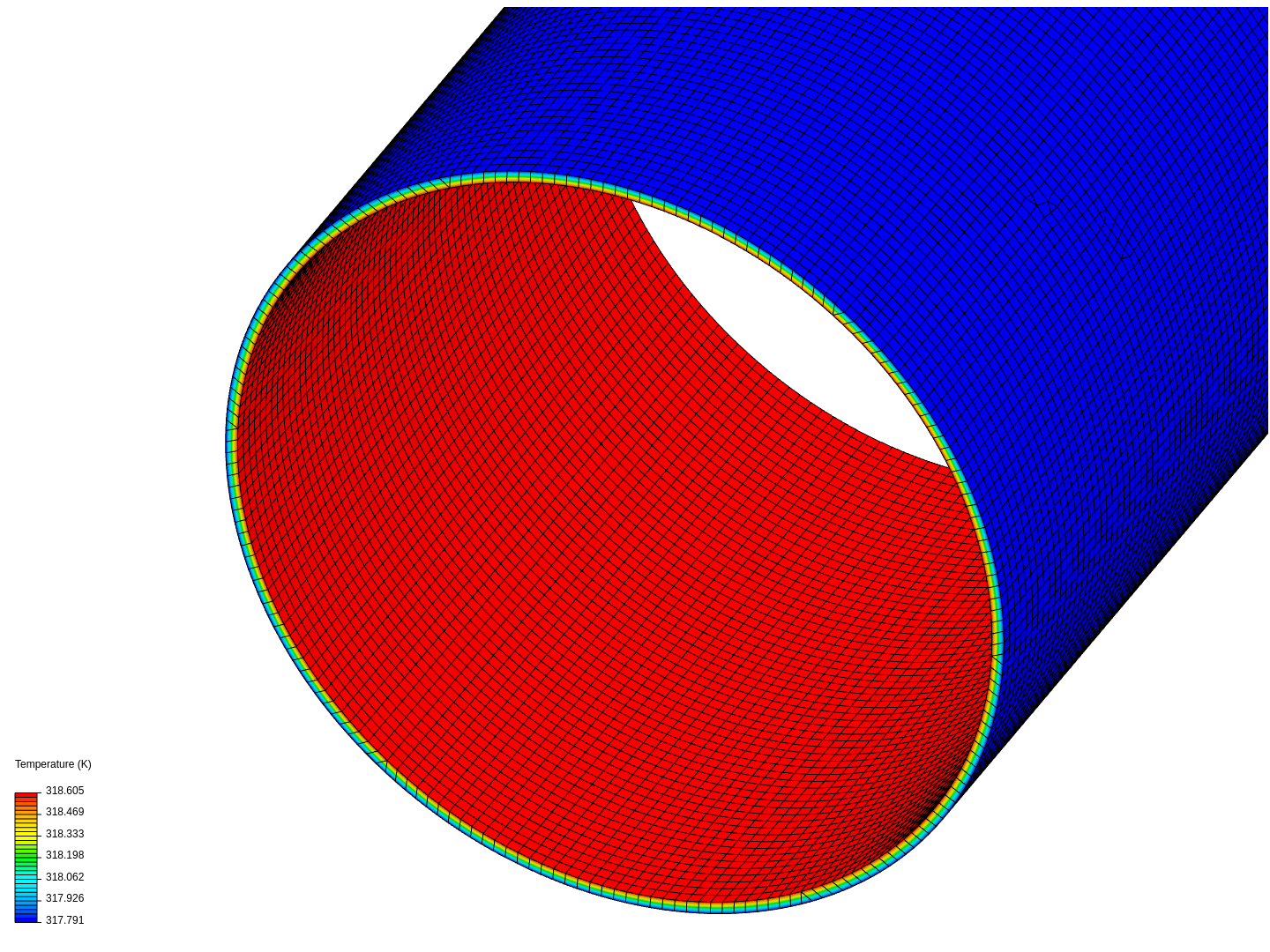 Transferencia de Calor en un tubo por Conveccion image